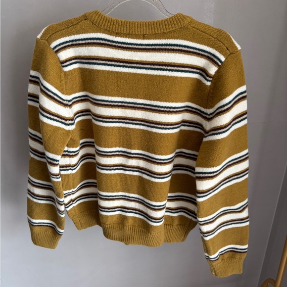 Miu Miu Yellow Striped Cardigan - Picture 4 of 5